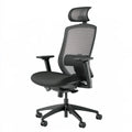 Sedia ergonomica da ufficio, colore nero